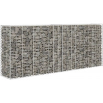 Gabion/kivikori, galvanoitu teräs, 85x30x200cm