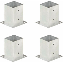 Aitatolpan jalat, 4kpl, galvanoitu, 101mm