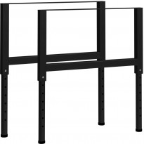 Säädettävät työpöydän rungot 2kpl metalli 85x(69-95,5)cm
