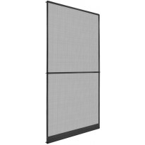 Saranoitu hyönteisverkko oviin, 120x240 cm, antrasiitti