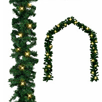 Jouluköynnös LED-valoilla, 20 m