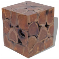Jakkara täysi tiikki 40x40x45 cm