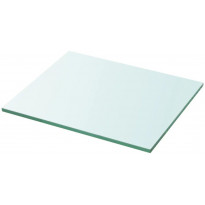 Hyllypaneeli kirkas lasi 30x25 cm