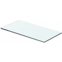 Hyllypaneeli kirkas lasi 40x15 cm