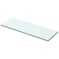 Hyllypaneeli kirkas lasi 50x12 cm