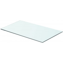 Hyllypaneeli kirkas lasi 60x30 cm