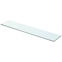 Hyllypaneeli kirkas lasi 70x15 cm