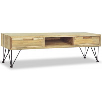 Tv-taso 120x35x35 cm täysi tiikki