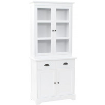 Senkki 4 ovella mdf ja mänty 80x40x180 cm