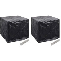 Puutarhan vesisäiliön suojat 2kpl, 8 purjerengasta, 116x100x120 cm
