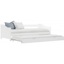 Sohvasänky mänty valkoinen 90x200 cm
