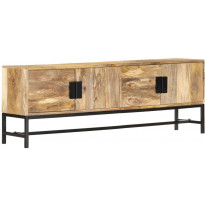 Tv-taso 140x30x50 cm täysi mangopuu