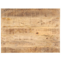 Pöytälevy täysi mangopuu 25-27mm 70x60 cm
