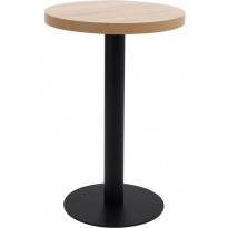 Bistropöytä vaaleanruskea mdf 50 cm