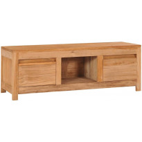 Tv-taso 100x30x35 cm täysi tiikki