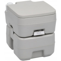 Kannettava retki-WC, 20+10L, harmaa