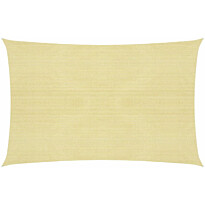 Aurinkopurje 160 g/m², beige 3,5x4,5 m HDPE