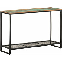 Konsolipöytä 110x35x75 cm kierrätetty täyspuu