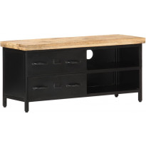 Tv-taso 90x30x41 cm karkea mangopuu