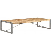 Sohvapöytä 180x90x40 cm karkea mangopuu