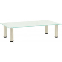 Tv-taso himmeä 60x35x17 cm karkaistu lasi