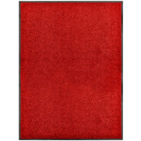 Käytävämatto, 90x120cm, pestävä, punainen