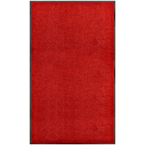 Käytävämatto, 90x150cm, pestävä, punainen