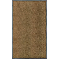 Käytävämatto, 90x150cm, pestävä, ruskea