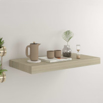 Kelluva seinähylly tammi 50x23x3,8 cm mdf