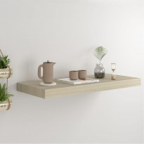 Kelluva seinähylly tammi 60x23,5x3,8 cm mdf