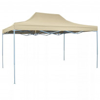 Juhlateltta Pop-up kokoontaitettava, 3x4.5m, kerma