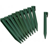 Puutarhan maatapit, 10kpl, 267mm, vihreä