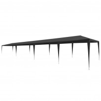 Juhlateltta 3x12m, polyeteeni, antrasiitti