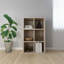 Kirjahylly/senkki sonoma tammi 66x30x97,8 cm lastulevy