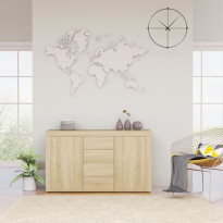 Senkki sonoma-tammi 120x36x69 cm lastulevy