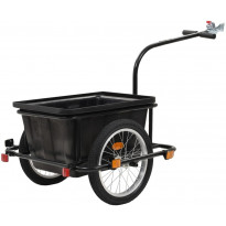 Polkupyörän peräkärry, 50L, musta