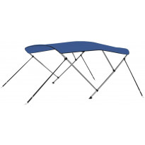 3-kaarinen bimini-kate, sininen, 183x160x137 cm