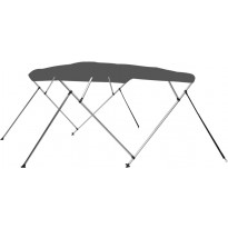 4-kaarinen bimini-kate, antrasiitti 243x210x137 cm