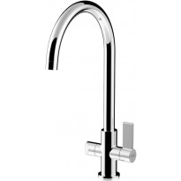 Keittiöhana Franke HS Ambient Swivel Spout, C-juoksuputkella, APK-liitännällä, kromi