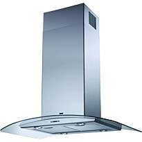 Liesikupu Franke HS Opal 772-17 B4, 90cm, rst/lasi, saarekemalli