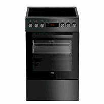 Keraaminen liesi Beko FSE57310GAS, 50cm, musta