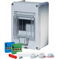 Pintakotelo F-Tronic, 4 MOD, IP55