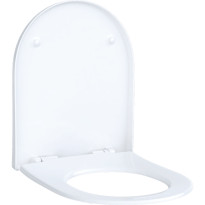 WC-istuimen kansi Geberit Acanto, soft-close, pikakiinnityssaranat, valkoinen