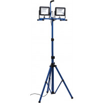 Työvalaisin Gelia T2x50AS, LED, säädettävällä jalustalla