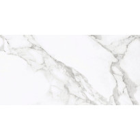 Seinälaatta GoldenTile Marmo Bianco, 60x30cm, valkoinen