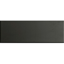 Seinälaatta Arredo Color Negro 10x30cm, matta, musta