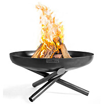 Ulkotulisija Gop CookKing Indiana, Ø60cm, teräs, musta