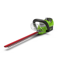 Akkupensasleikkuri Greenworks G24HT577, 24V, 2Ah akulla