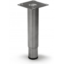 Kalustejalka Grip Rim, 130-240mm, harjattu ruostumaton teräs