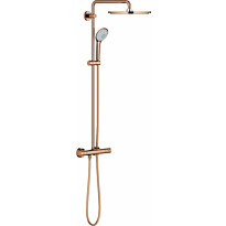 Sadesuihkusetti Grohe Euphoria System 310, termostaattihanalla, suihkupää ⌀310mm, vettä säästävä, hierova suihku, kupari